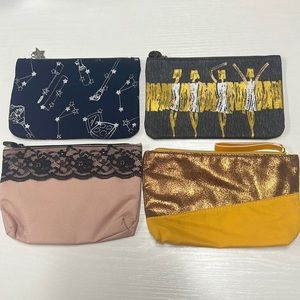 Gently used make up bags from ipsy.